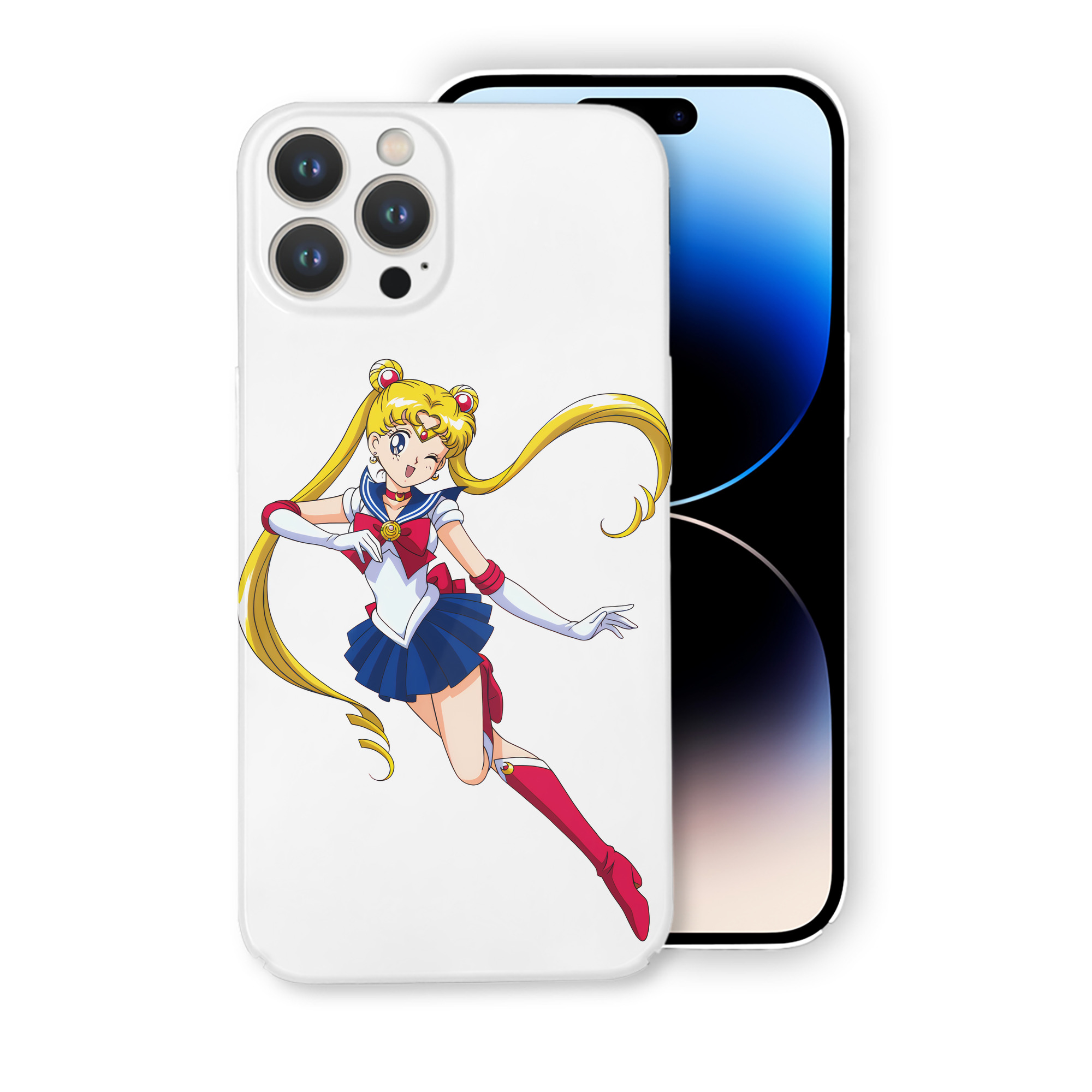（画像用） 美少女戦士セーラームーン 月野 うさぎ つきの うさぎ Sailor Moon Tsukino Usagi 【iPhone 14シリーズ対応】ハードケース